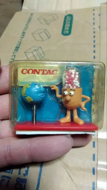 CONTAC 팝콘 캐릭터 피규어