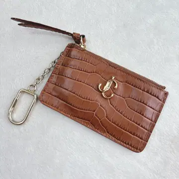 [ 거의 미사용 ] 지미추 프래그먼트 케이스 코인 케이스 악어 엠보싱