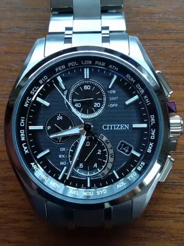 AT8040 57E CITIZEN 크로노그래프 정가 120,000엔