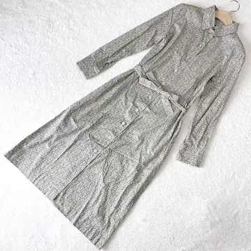 [컨디션 최상] A.P.C 아페쎄 꽃무늬 롱 셔츠 원피스 34 S M