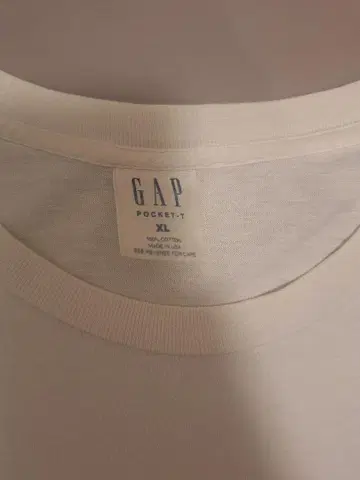 올드 갭 GAP 포켓 T셔츠 80s 싱글 스티치