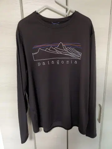patagonia 캐플린 XL 블랙 쿨 데일리 롱 슬리브