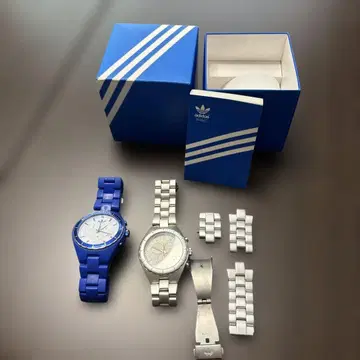 adidas 크로노그래프 시계 2개 세트
