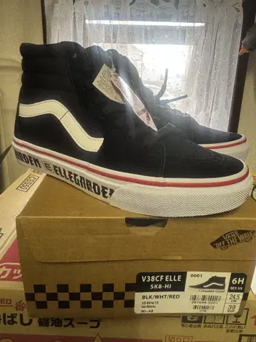 Vans ELLEGARDEN SK8-HI 24.5 인기 사이즈