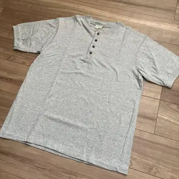 80s 데드스탁 LL Bean 헨리넥 T셔츠