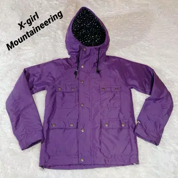 X-girl Mountaineering 퍼플 자켓 사이즈 1