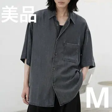 [ 새상품급 ] WYM TENCEL DENIM VINTAGE SHIRT