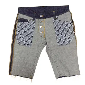 넘버나인 2000SS EXTRA HEAVY 기간 하프 팬츠 데님 2