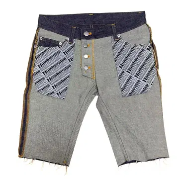 넘버나인 2000SS EXTRA HEAVY 기간 하프 팬츠 데님 2