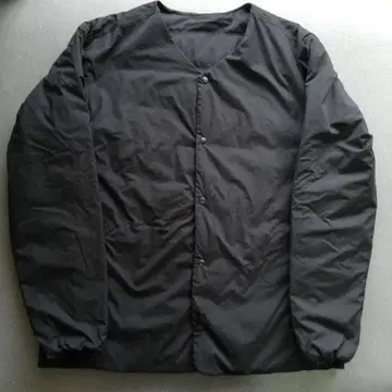 DCOLLECTION 이너 다운 나일론 자켓 리버서블 블랙 컬러