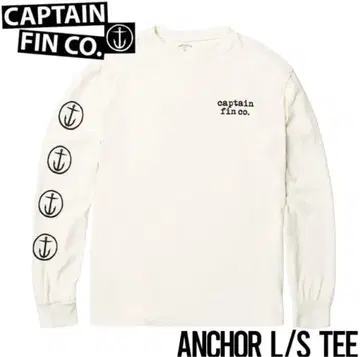 [미사용 새상품] CAPTAIN FIN 캡틴핀 ANCHOR L/S