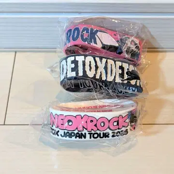 ONE OK ROCK 2025 DETOX JAPAN 러버 밴드 3종