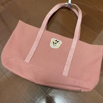 러브러리 바이 페이 올드 테디 와펜 토트백