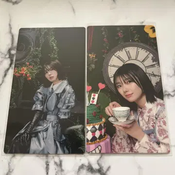 사쿠라자카46 후지요시 카린 사쿠코레 카드 2장 세트