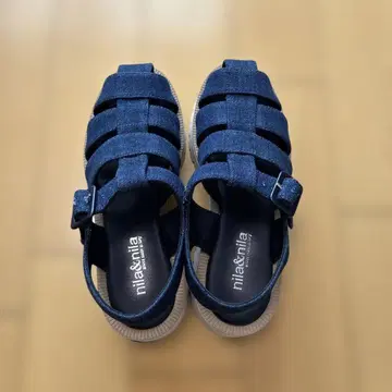 nila&nila 데님 스트랩 샌들