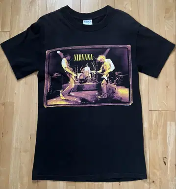 Nirvana 빈티지 밴드 T셔츠 1996년제