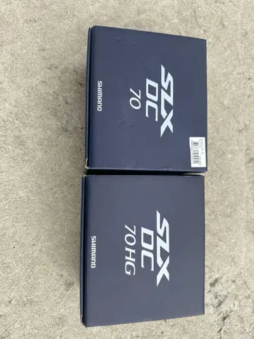 새상품급 SHIMANO SLX DC 70 & 70HG 세트