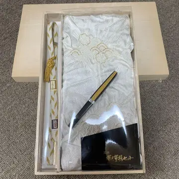 새상품 고급 예복용 허리띠 오비 장식 천 세트