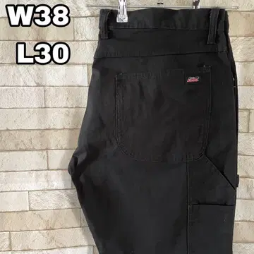 디키즈 페인터 팬츠 케냐제 자수 블랙 38 x 30