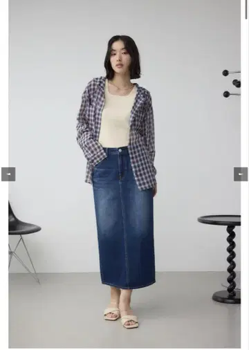 데님 스커트 AZUL BY MOUSSY