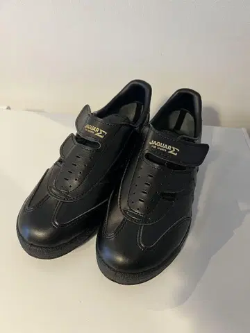 미사용 새상품 JAGUAR 마칭 슈즈 23.5cm 벨크로식