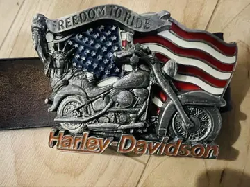 Harley-Davidson 가죽 벨트 1991년제