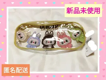 [ Labubu ] 새상품 펜 케이스 소품함 클리어 파우치 라부부 팝마트