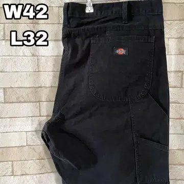 디키즈 페인터 팬츠 멕시코제 자수 블랙 42 x 32