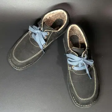 [ 새상품급/레어 ] Simple 심플 가죽 스니커즈 24.5cm 블랙