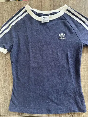 adidas 네이비 반팔T셔츠 S