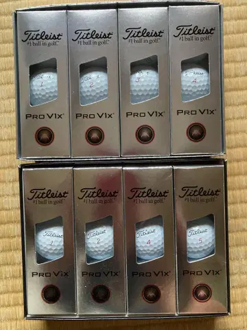 Titleist Pro V1x 골프공 2더즌 (2025년 모델)