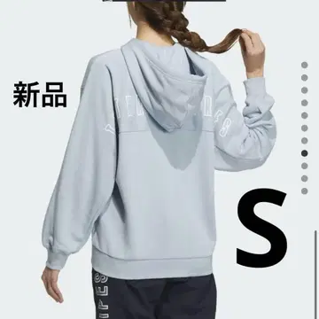 후드티 맨투맨 여성용 딩 루즈핏 블루
