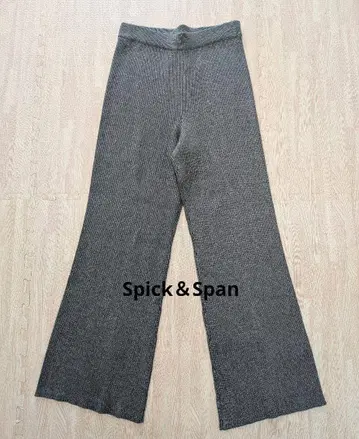 Spick & Span 라메 니트 팬츠 38 사이즈