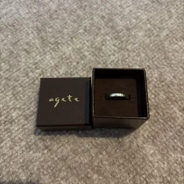 agate 아가트 실버 반지 11호 또는 13호