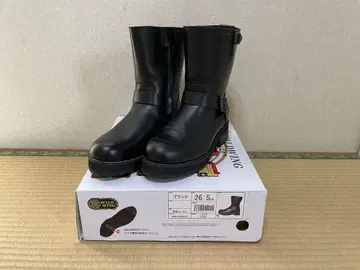 WILDWING 통굽 이글 엔지니어 부츠 블랙 26.5cm