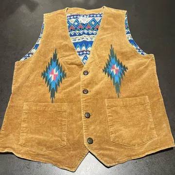 TITICACA 티티카카 네이티브 오르테가 무늬 코듀로이 베스트
