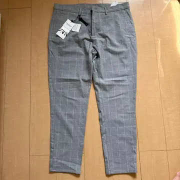 ZARA THE MELANGE PANT 체크 무늬 슬랙스 46