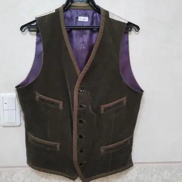 최종 가격 인하 Paul Smith 카키 브라운 베스트