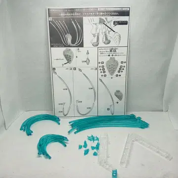 건담 프라모델 HGUC 1/144 큐베레이용 판넬 이펙트 세트