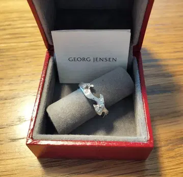 GEORG JENSEN 퓨전 반지 54 센터 부품