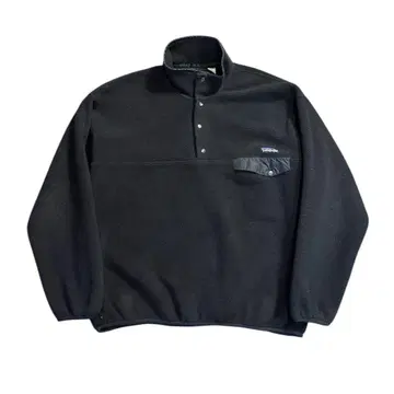 90s 파타고니아 신틸라 스냅T 올 블랙 XL 자메이카 제조