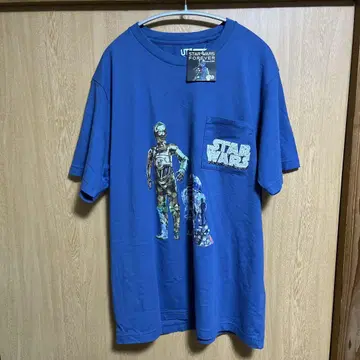 UNIQLO UT STAR WARS 티셔츠 XL 블루