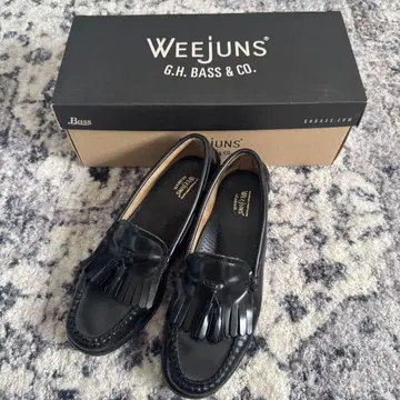 새상품급 G.H.BASS & CO 태슬 로퍼 37.5