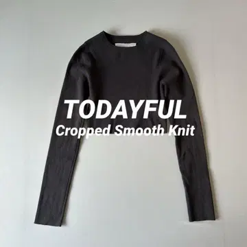 [ TODAYFUL ] 투데이풀 Cropped Smooth Knit
