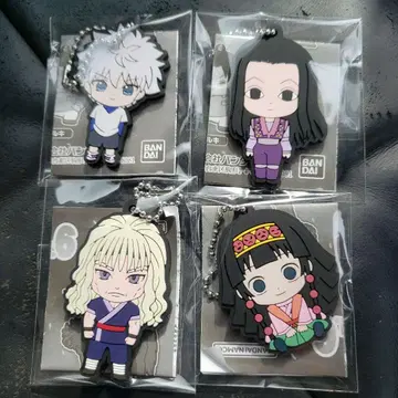 HUNTER x HUNTER 러버 마스코트 키루아 이르미 실바 아르카