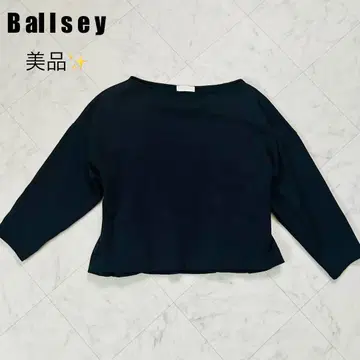 새상품급 Ballsey 오프숄더 긴팔 상의 티셔츠 S 블랙