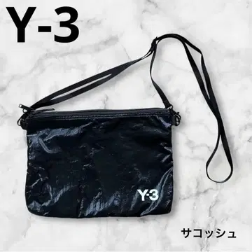 Y-3 와이쓰리 사코슈 숄더백 나일론 메쉬 블랙