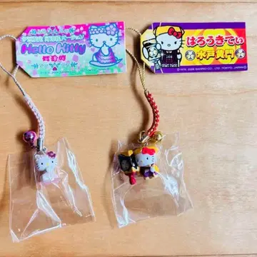 고토치 키티 gotouchi kitty 스트랩 미토 코몬 카와즈 벚꽃