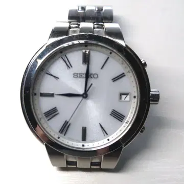 SEIKO 아날로그 손목시계 스테인리스 스틸