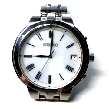 SEIKO 아날로그 손목시계 스테인리스 스틸